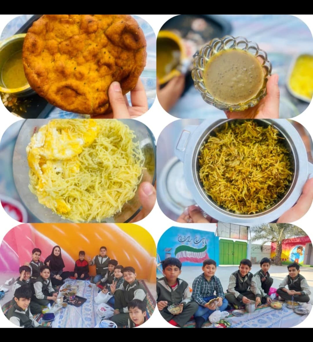 مطالعات ششم غذای محلی( خانم صمدی)